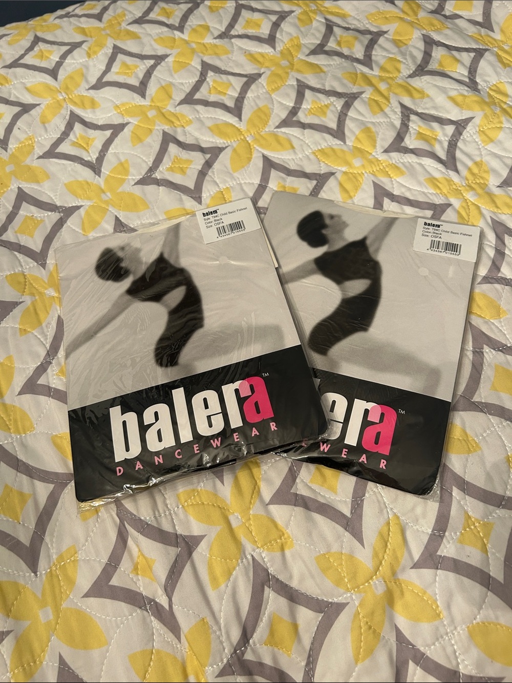 Balera Black Child Fishnet Tights